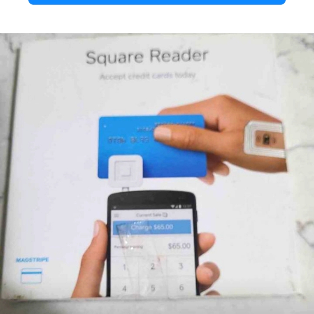 Square reader magistrate accept credit cards today